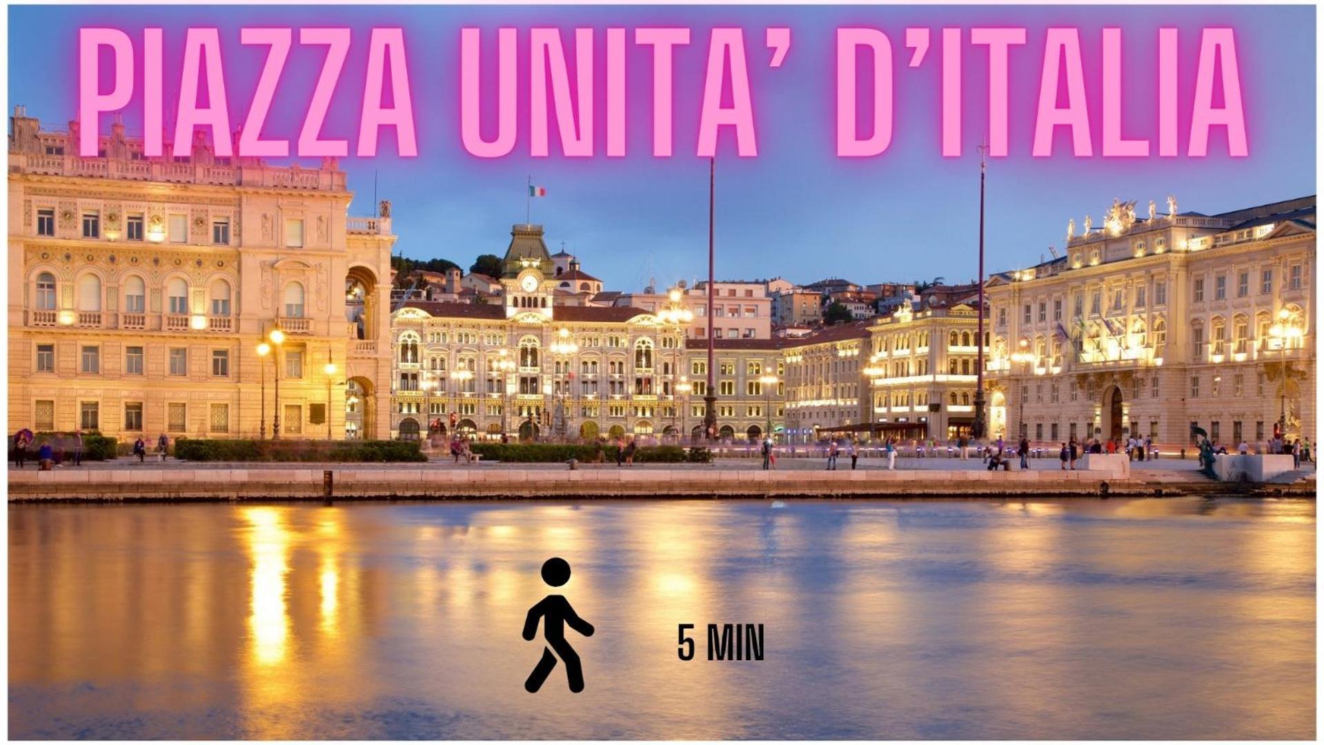 Piazza Unita D'Italia - Jr Suite Con Ac - Wi Fi - Park Convenzionato Triest Exterior foto